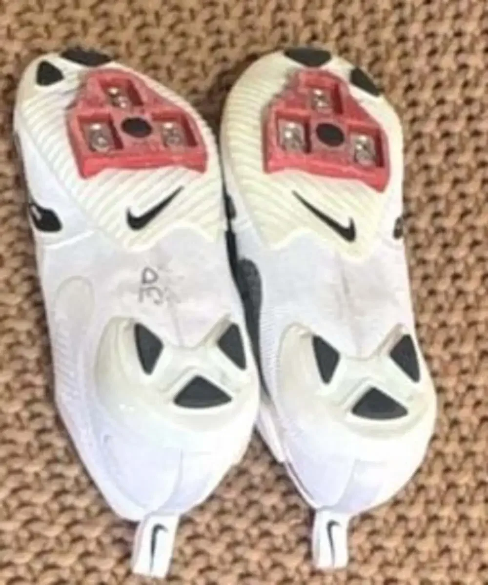 Nike SuperRep Cycle Indoor Cycling Shoes White Black CJ0775-100 Women's Size 9